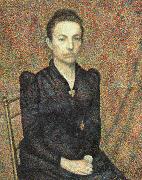 Georges Lemmen, Portrait of Sister